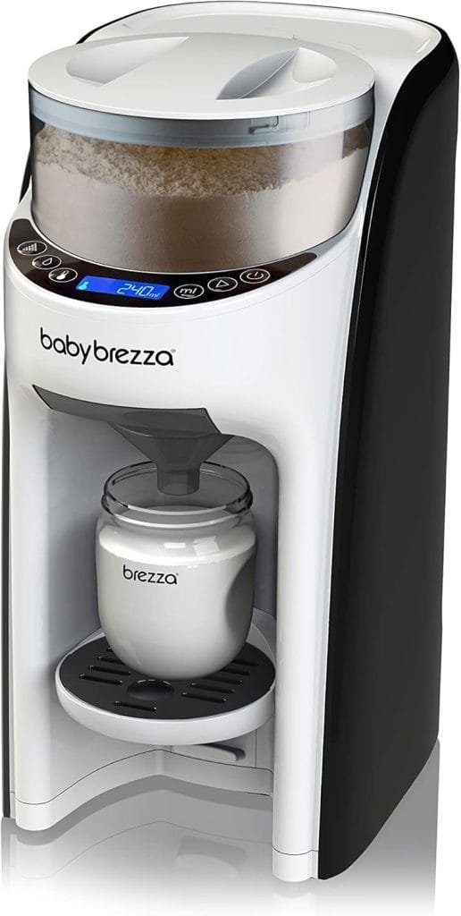 a white and black coffee maker