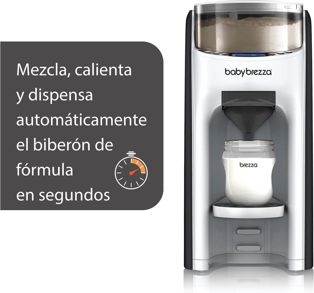 a machine with a glass container