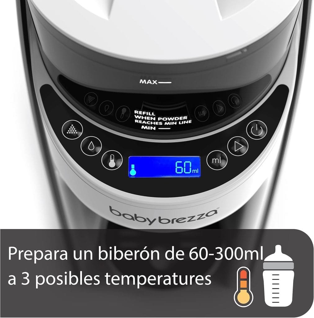 a close up of a baby brezzo machine